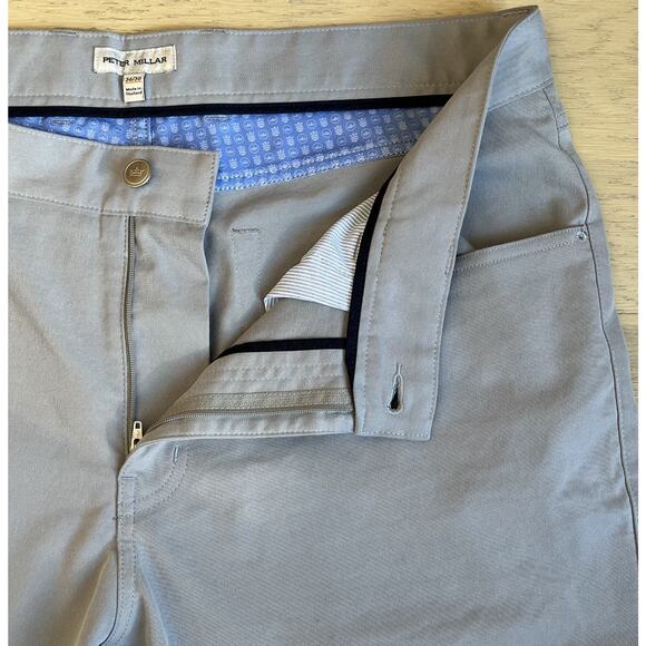 Men’s Peter Millar eb66 Performance Pants – Size 36x30 – Gray - Picture 5 of 8